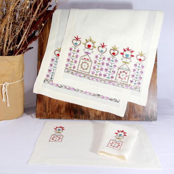 Keten Yemek Takımı