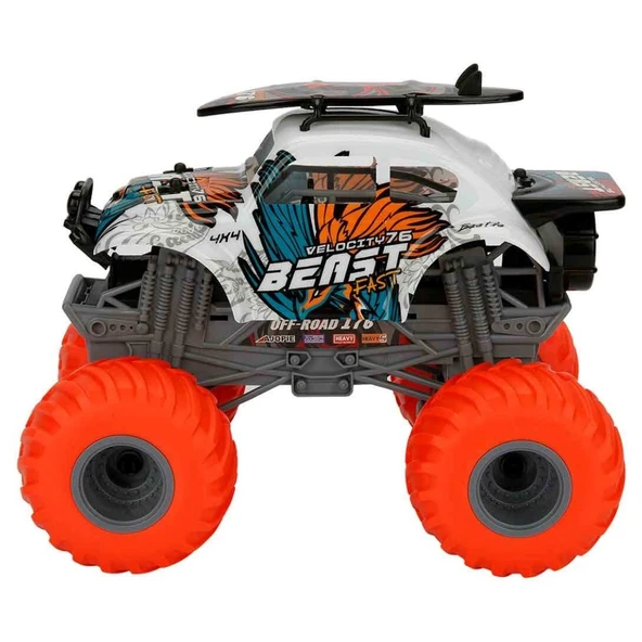 Crazon 1:18 Rc Dev Tekerlekli Spirit Beasts 2.4 Ghz 15 km/s Usb Şarjlı 25 Cm Velocity 76 - 3