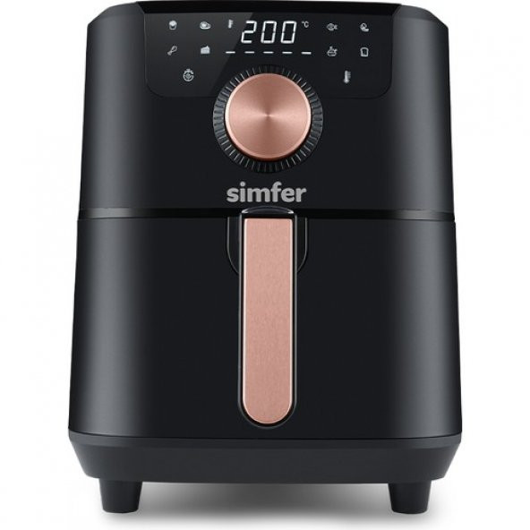 Simfer SK-6702 Air Fry Smart Siyah 5L Dijital - 2