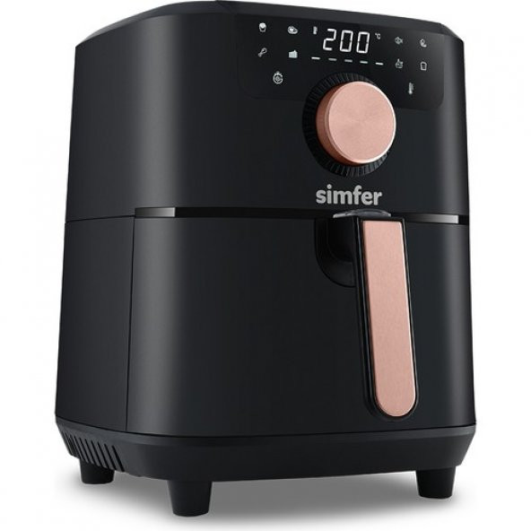 Simfer SK-6702 Air Fry Smart Siyah 5L Dijital - 3