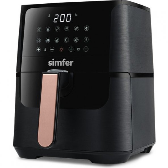 Simfer SK-6701 Air Fry Smart Siyah 4L Dijital