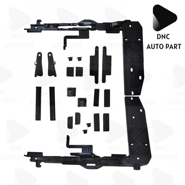 Mercedes S Class W126, G Class W463 için Sunroof Ayak Tamir Seti Sağ ve Sol