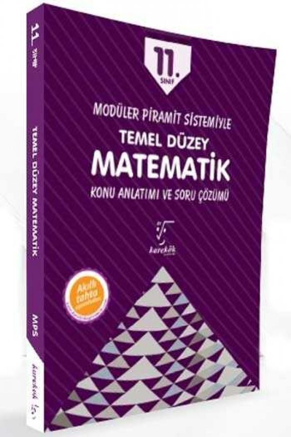 KAREKÖK 11.SINIF TEMEL DÜZEY MATEMATİK KONU ANLATIMLI