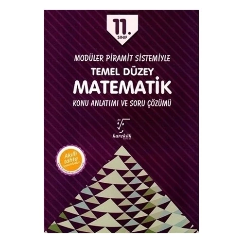 KAREKÖK 11.SINIF TEMEL DÜZEY MATEMATİK KONU ANLATIMLI
