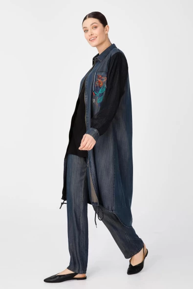 KOLU TÜL GARNİLİ TENCEL KAP & PENYE İÇLİK - Lyocell Bej Tint - 6