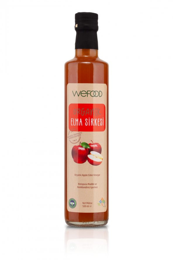 Organik Elma Sirkesi 500 ml
