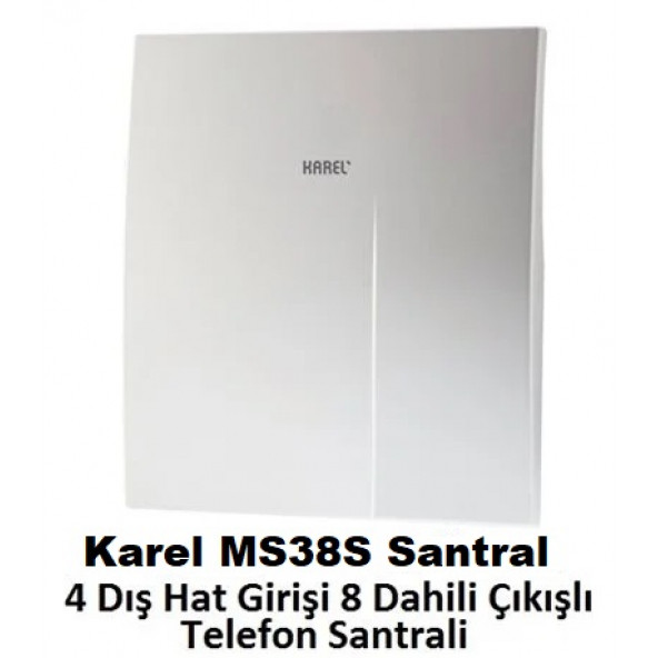 Karel MS38S 4-8 Telefon Santral Cihazı