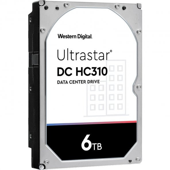 WD ULTRASTAR 6TB 7200RPM 256MB SATA3 NAS (0B36039)