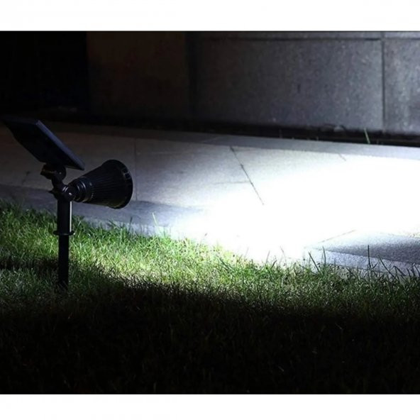 Ucuz Geldi 7w Led Solar Kazıklı Çim Armatür Cata Güneş Enerjili Çim Lambası Bahçe Aydınlatma 6500K Beyaz Işık - 7