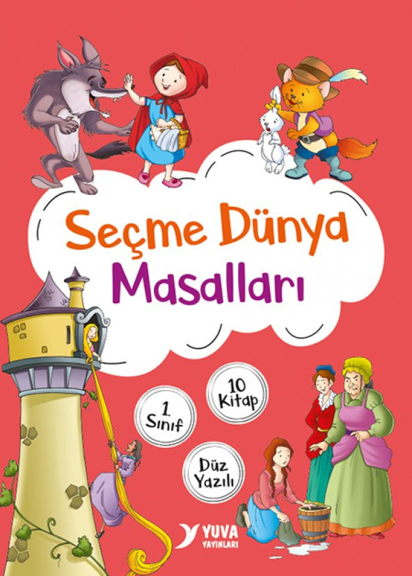 SEÇME DÜNYA MASALLARI 10 KİTAP  1.SINIF  YUVA