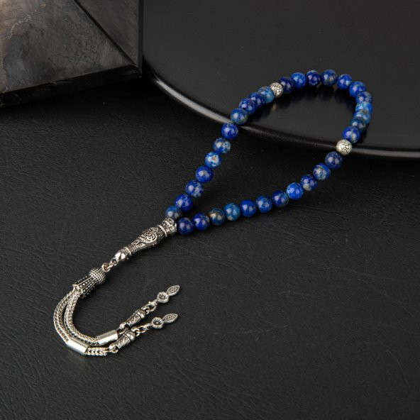 Lapis Lazuli Doğal Taş Tesbih 33lük - 6mm