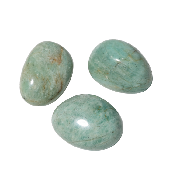 Amazonit Doğal Taş Tımbıl El Taşı - 2
