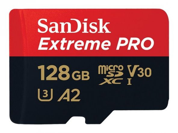 SANDISK 128GB MICRO SD EXTREME PRO  SDSQXCD-128G-GN6MA 128GB 200MB/S