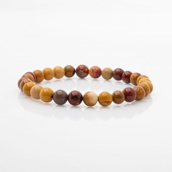 Jasper 6mm Doğal Taş Bileklik