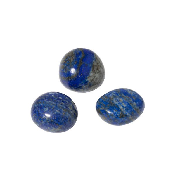 Lapis Lazuli Doğal Taş Tımbıl El Taşı - Resim 5