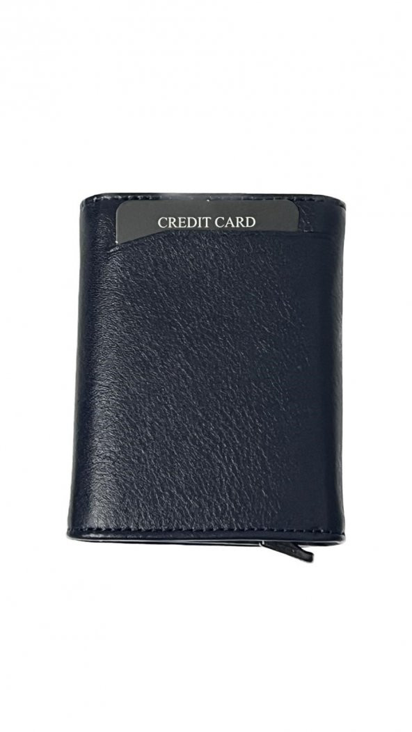 Fossil Lacivert Retro Napa Deri Cüzdan-2660 - 2