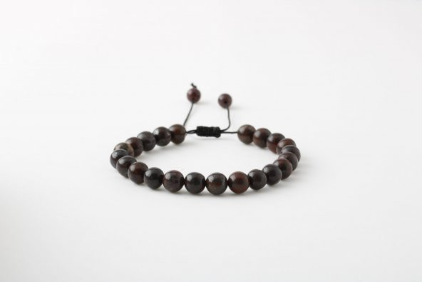 Dragon Jasper 8mm Merdiven Kapama Doğal Taş Bileklik