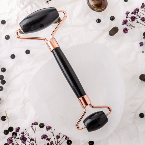 Obsidyen Taşı Roller Masaj Aleti - 6