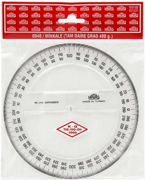 Hatas 15cm Tam Daire Plastik Minkale İletki / 0920