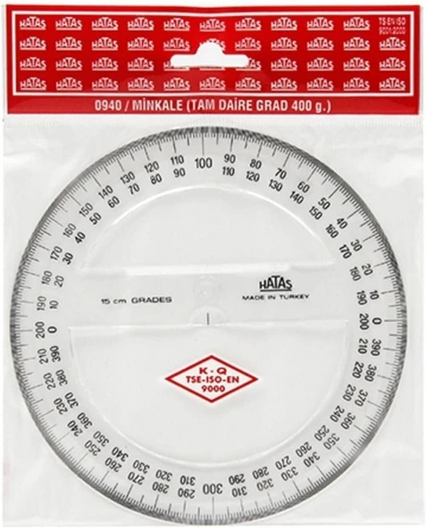Hatas 15cm Tam Daire Plastik Minkale İletki / 0920