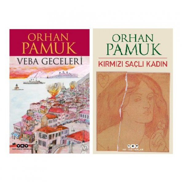 Orhan Pamuk Veba Geceleri + Kırmızı Saçlı Kadın (2 Kitap)