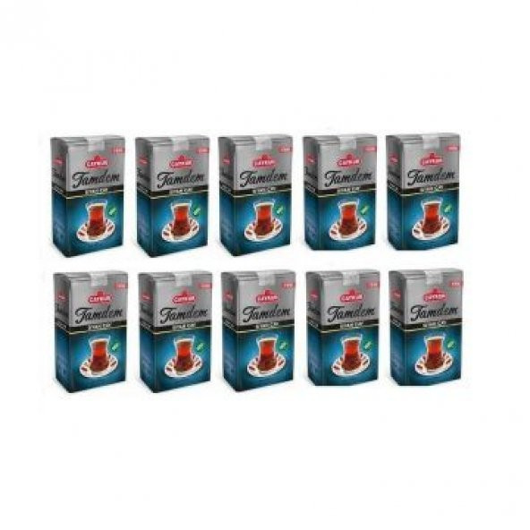 Çaykur Tamdem Bergamotlu Çay 1 Kg x 10 Adet