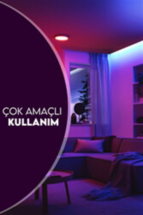 5 METRE 16 RENK ŞETİR LED - 4