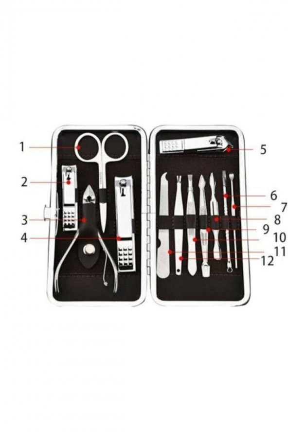 12 PARÇA MANİKÜR SETİ - 5