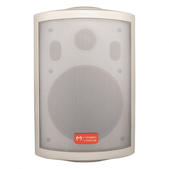 MAGICVOICE MV-25TRF 16 CM 80 WATT 2Lİ TAKIM BEYAZ TRAFOLU SÜTUN HOPARLÖR - 2