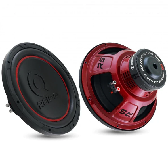 REISS AUDIO RS-GH15 Oto Bass Subwoofer 38cm 2000 Watt 1 Adet