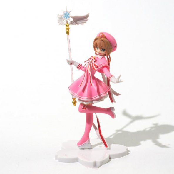 Anime Sakura Kinomoto Karakter Figür Oyuncak Biblo 16 cm - 2