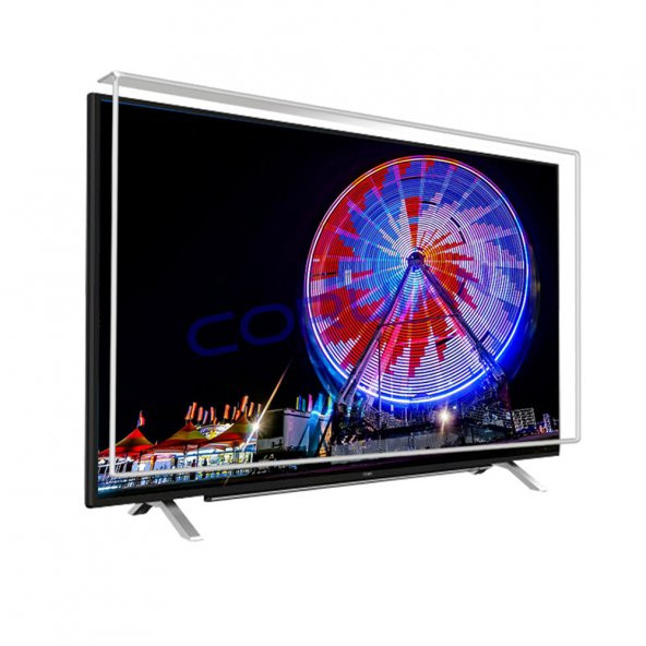 CORUIAN Samsung UE55CU7000 Tv Ekran Koruyucu / Ekran Koruma Paneli