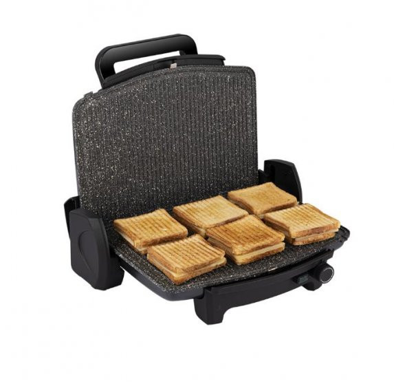 Arnica GH26262 Ayvalık Stil Tost Makinesi Siyah - 2