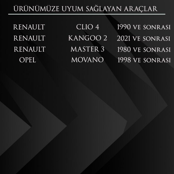 Renault Clio,Kangoo2,Master 3,Movano için Ön Cam Silecek Su Fıskiyesi 2li - 2