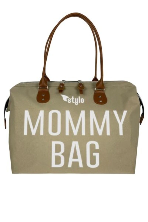 Stylo Mommy Bag Anne Bebek Bakım Çantası - Vizon 3D