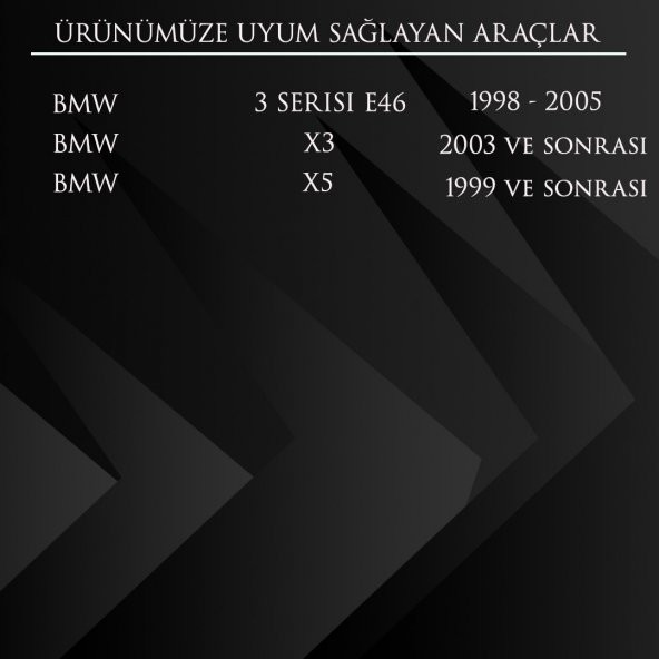 BMW 3 Serisi E46, X5,X3 için Lift Dayama Takozu - 2