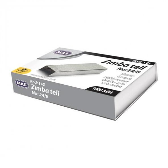Mas Zımba Teli 24/6 Beyaz 145 ürün görseli