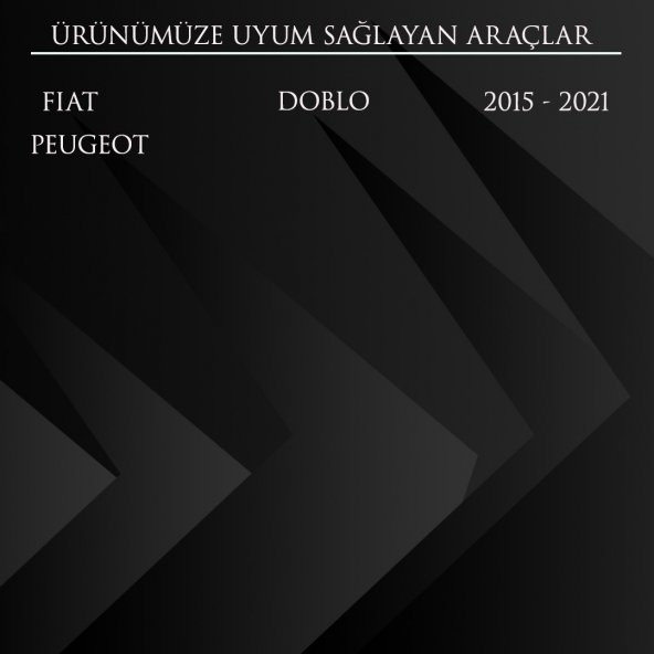 Fiat Doblo, Peugeot için Sürgülü Kapı Kilit Karşılık Plastiği - 2