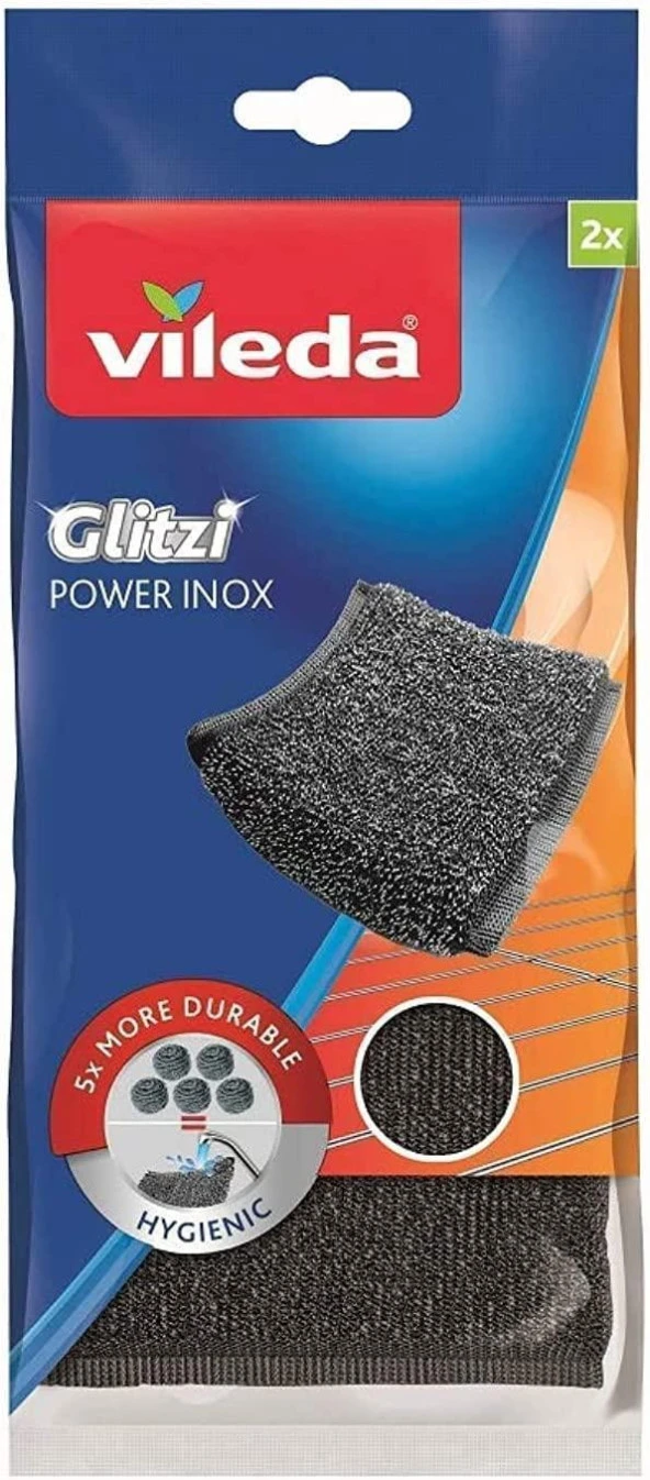 VİLEDA GLİTZİ POWER INOX 2 Lİ 141659