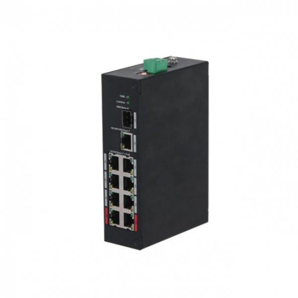 PFS3110-8ET-96-V2 8 Port PoE Metal Switch