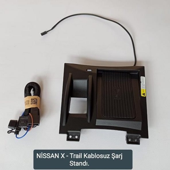 Oled Garaj Nissan X-Trail İçin Uyumlu Kablosuz Şarj Standı (2019+)