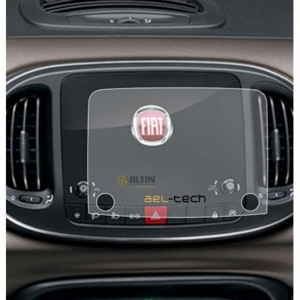 Oled Garaj Fiat 500 L İçin Uyumlu 7 inç Navigasyon Nano Ekran Koruyucu