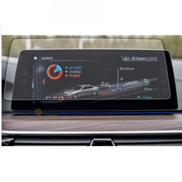 Oled Garaj BMW 5 Serisi İçin Uyumlu G30 Next 100 Navigasyon 10.2 inç Ekran Koruyucu