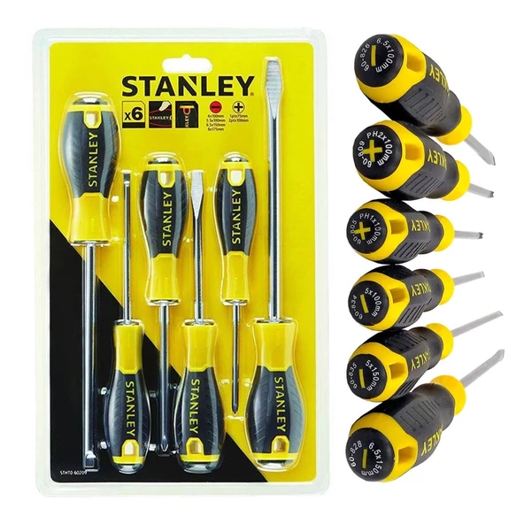 Stanley 6 Parça Tornavida Seti - STHT0-60209