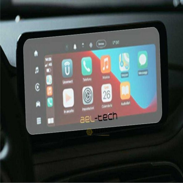 Oled Garaj Fiat Egea 10.25 İçin Uyumlu inç Navigasyon 9H Temperli Nano Ekran Koruyucu