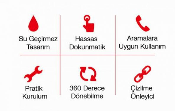 Coofbe Su Geçirmez Tpu Şeffaf Gidona Takılan Motosiklet Telefon Tutucu Bisiklet Telefon Tutucu - 6