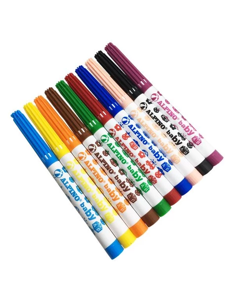 Alpino Baby Keçeli Boya Kalemi 10 Renk - 4