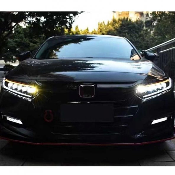 Oled Garaj Honda Accord İçin Uyumlu 5 Lens Led Far 2020+