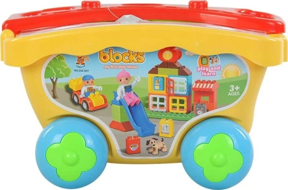 Çebi Toys Blok Toplayıcı Çekçek Araba