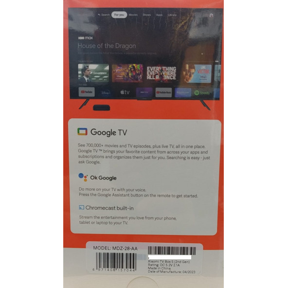 Xiaomi Mi Box S 4K 2. Nesil TV Box Fiyatları, Özellikleri ve